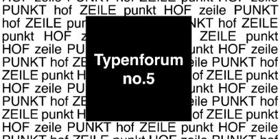 Typenforum No. 5