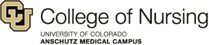 Logo College of Nursing University of Colorado Anschutz Medical Campus