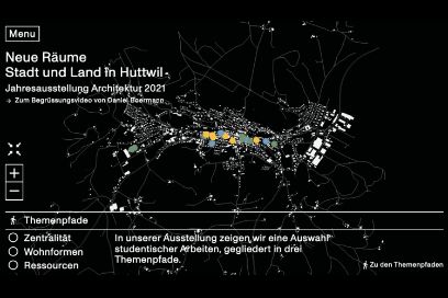 Onlineausstellung Neue Räume - Stadt und Land in Huttwil