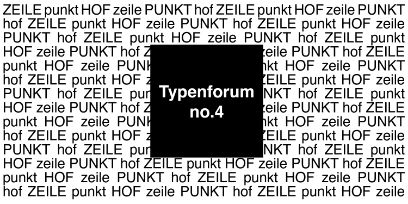 Typenforum No. 4