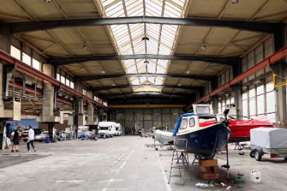 Industriehalle Alpha, Nidau | Bild: Stasia Kremer