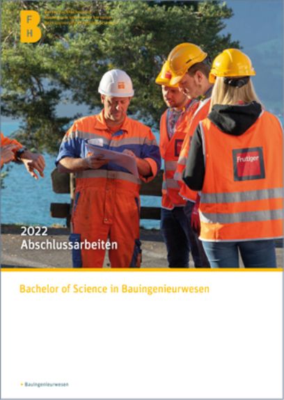 Titelseite Book 2022 Bachelor Bauingenieurwesen