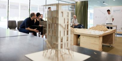 Semester-Schluspräsentationen Bachelor Architektur