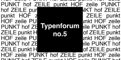Typenforum No. 5