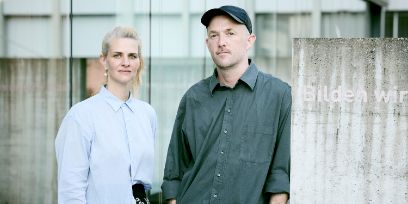 Portraitaufnahme Nelly Pilz und Matthew Phillips