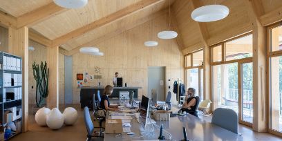 Architekten im Büro