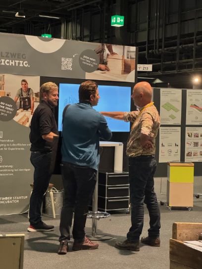 Timber Startup Incubator an der Messe Holz, Basel
