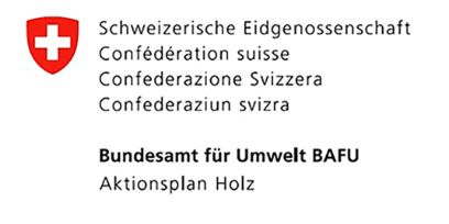 Logo: Office fédéral de l'environnement (OFEV) - Plan d’action bois
