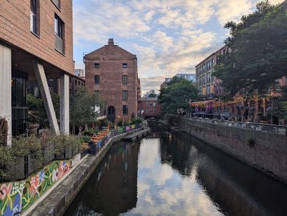 Transfermodul in Manchester