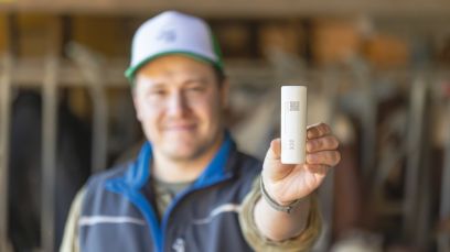 Ce bolus sert de capteur dans le bonnet.