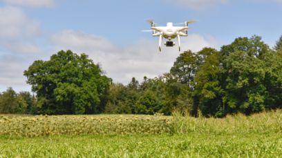 Les drones permettent des mesures précises en agriculture et en forêt.