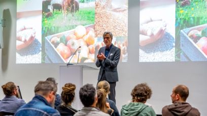 Bio-Gipfel Dr. Prof. Sebastian Wörwag, Rektor der Berner Fachhochschule (BFH)