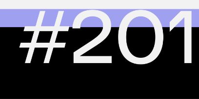 Graph from the series: 4/5 of the 2:1 graph in black. Top fifth in blue. Capitalised in white #201