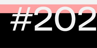 Grafik aus der Reihe: 4/5 der 2:1-Grafik in schwarz. Oberster Fünftel in Rot. Gross geschrieben in weisser Farbe #202