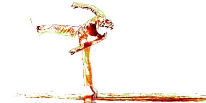 Symbolbild für die Veranstaltung «A la pièce» in verschiedenen Gelb- und Rottönen sowie Weiss und Schwarz