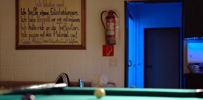 Blick in einen Jugendtreff in Bern West