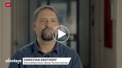 BFH-Professor Christian Grothoff im Interview mit Einstein