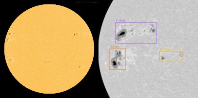 Generierte Patches | Sonnenflecken