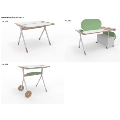 Upcycling Möbel an der BFH Wirtschaft
