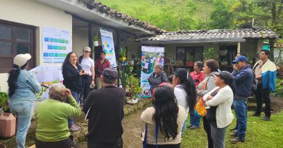 Olga Lucía Cadena from the University of Cauca addresses ENANDES participants.