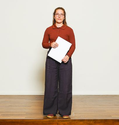 Bachelor of Science – Agriculture student Noemi Hauser, who specialised in International Agriculture, won the top BSc student award at this year's HAFL ceremony. Image credit: Reto Baula