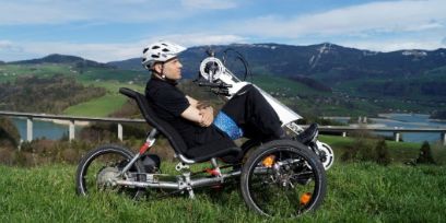 Le GO-TRYKE est un tricycle équipé d’une assistance électrique.