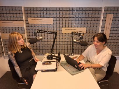 Lara Biehl und Rika Koch im Gespräch