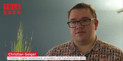 Christian Geiger im Interview bei Telebärn