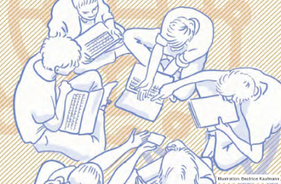 Digitalisierung im Bildungsbereich Schulblatt Illustration