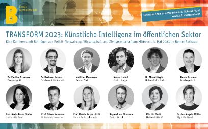 Übersicht über die Speaker der TRANSFORM 2023