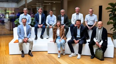 Vertreter Siemens Energy, WWZ, AMAG, V-Zug, Zug Estates, Cham Swiss Propoerties und Tech Cluster Zug