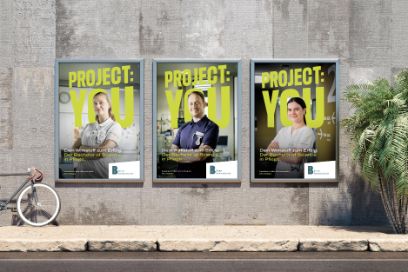 Plakatkampagne Pflegeinitiative