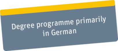 Degree programme primarly in German