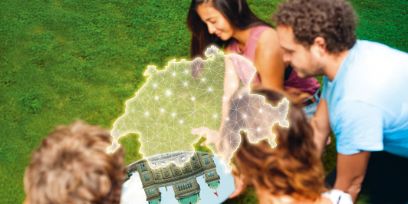 Visualisierung Digitale Verwaltung Schweiz