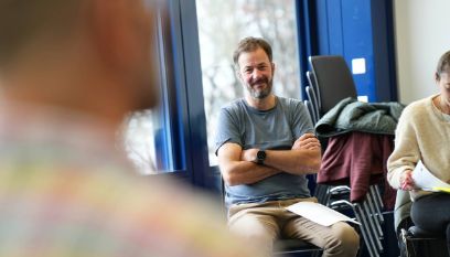 Aufmerksame Kursteilnehmerinnen