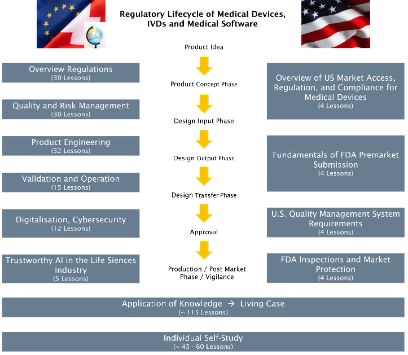 Program structure and its alignment with the regulatory lifecycle