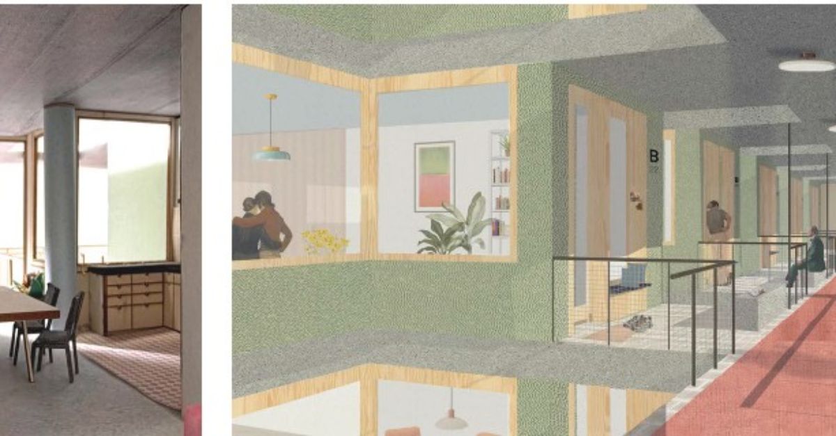Room for living spaces in office buildings | BFH