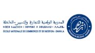 Logo Ecole nationale de commerce et de gestion Dakhla