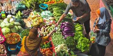 Siti Khatijah Market, Kelantan, Malaysia